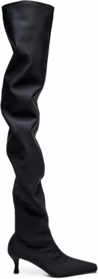 Proenza Schouler Trap overknee laarzen Zwart