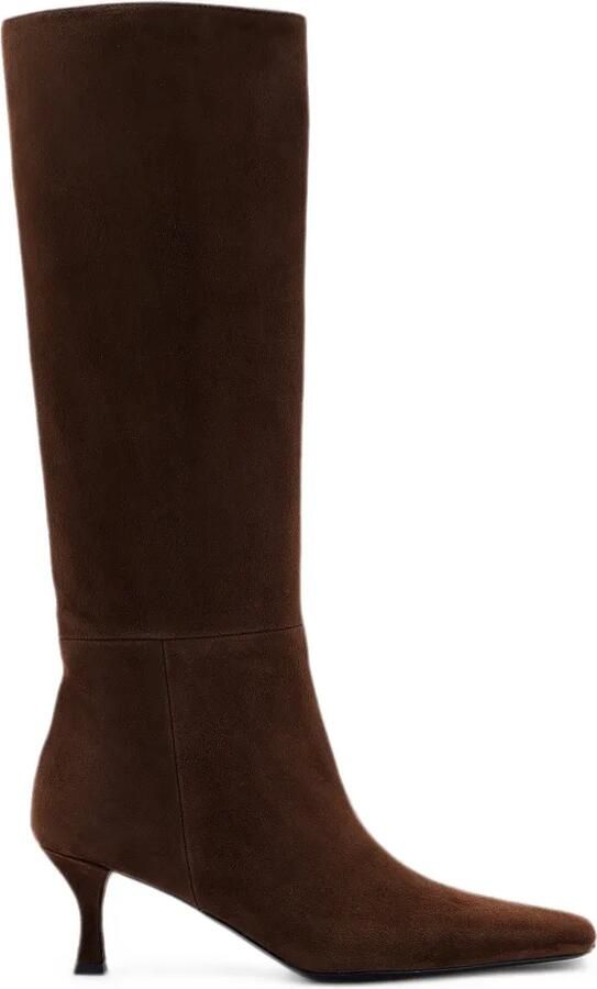 Proenza Schouler Trap suède laarzen Bruin