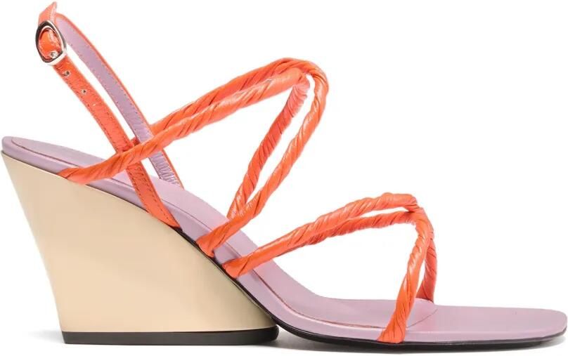 Proenza Schouler Twist Slant sandalen Paars