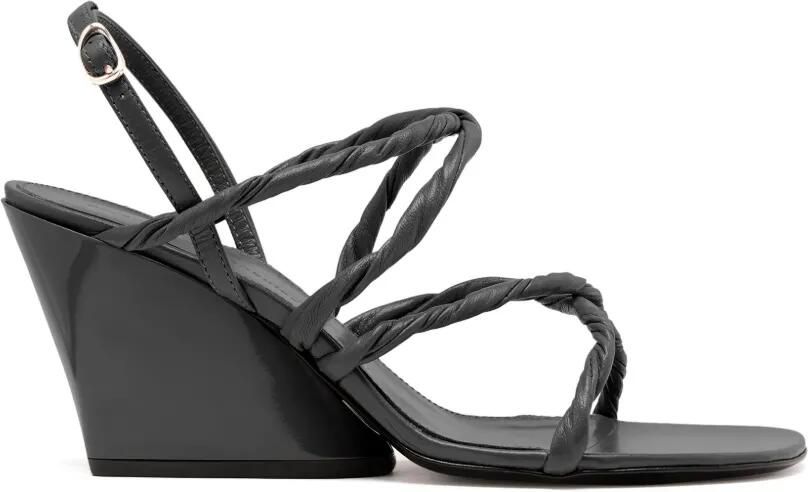 Proenza Schouler Twist Slant sandalen Zwart