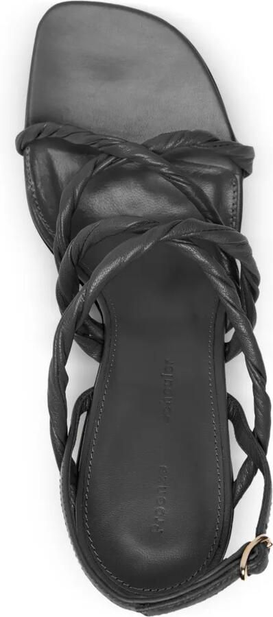 Proenza Schouler Twist Slant sandalen Zwart - Foto 3
