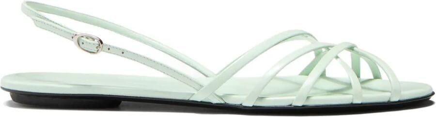 Proenza Schouler Uma slingback sandalen Groen