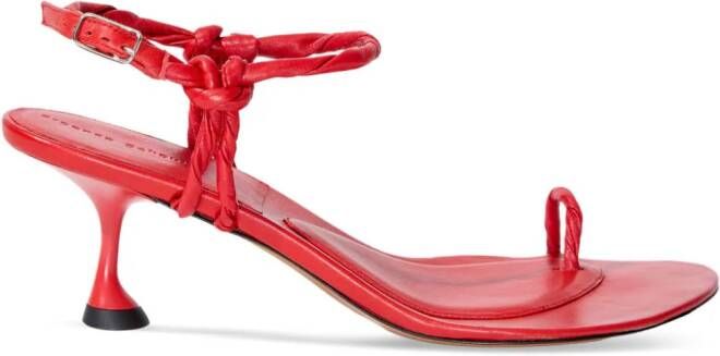 Proenza Schouler Sandalen met teenring Rood