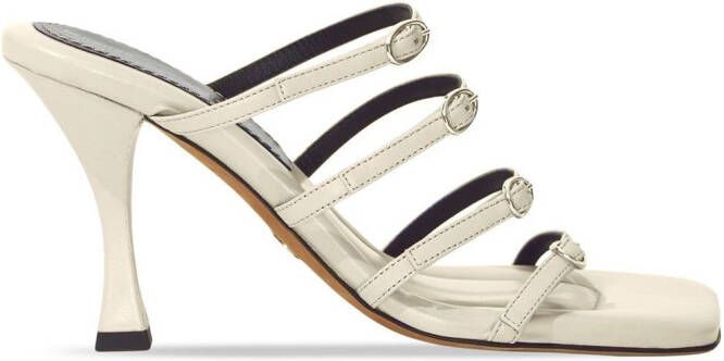 Proenza Schouler Sandalen met vierkante neus Beige