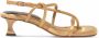 Proenza Schouler Square Strappy sandalen met bandjes Beige - Thumbnail 1
