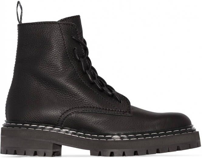 Proenza Schouler Veterlaarzen Zwart