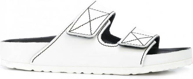 Proenza Schouler x Birkenstock Arizona Narrow slippers Wit