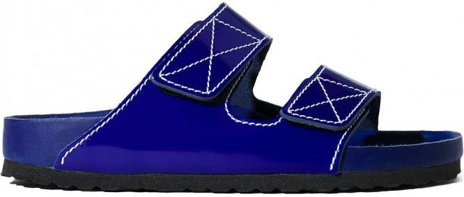 Proenza Schouler x Birkenstock Arizona slippers Blauw