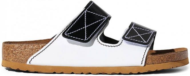 Proenza Schouler x Birkenstock Arizona slippers Wit