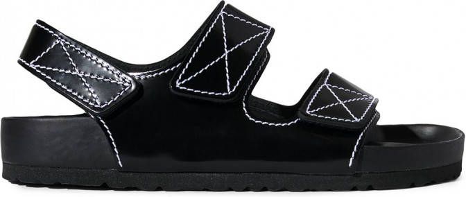 Birkenstock x Milano sandalen Zwart