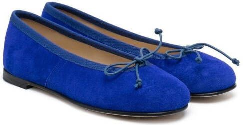 Prosperine Kids Ballerina's met strikdetail Blauw