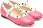 Prosperine Kids Ballerina's met studs Roze - Thumbnail 1