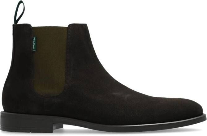 PS Paul Smith Cedric suede ankle boots Groen