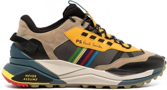 PS Paul Smith Sneakers met colourblocking Veelkleurig