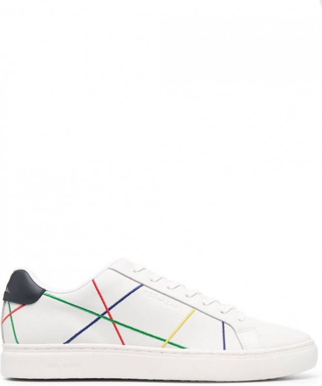 PS Paul Smith Sneakers met colourblocking Wit