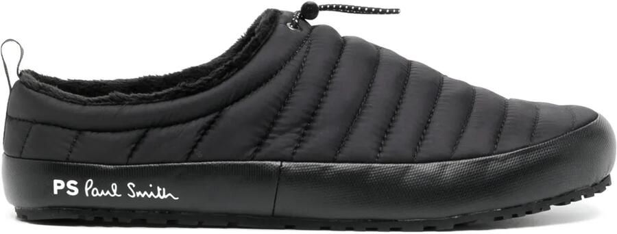 PS Paul Smith Larsen gewatteerde slippers Zwart