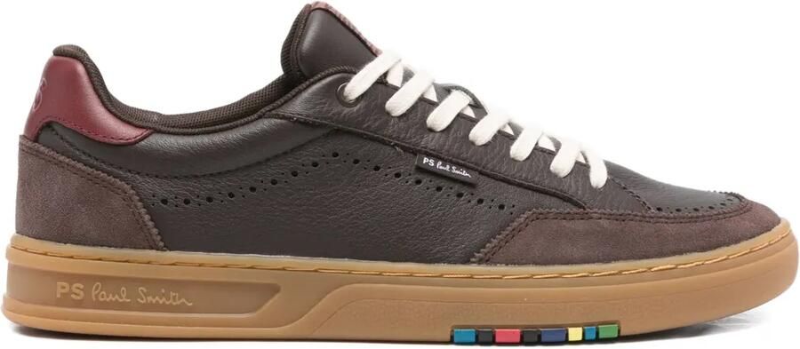 PS Paul Smith Leren sneakers Bruin