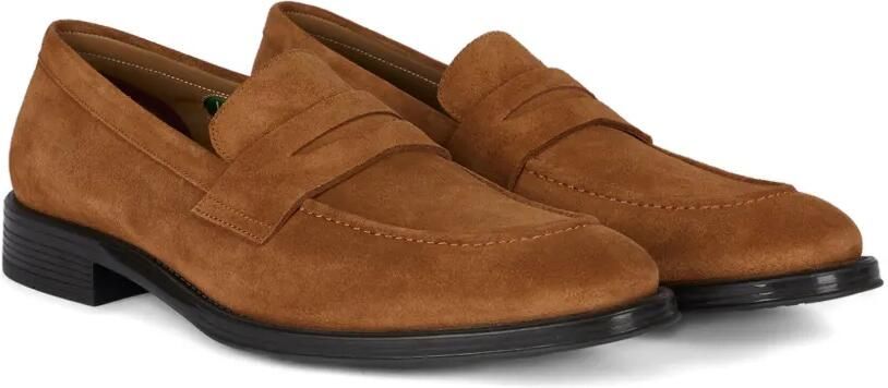 PS Paul Smith Loafers met suède vlakken Bruin - Foto 5