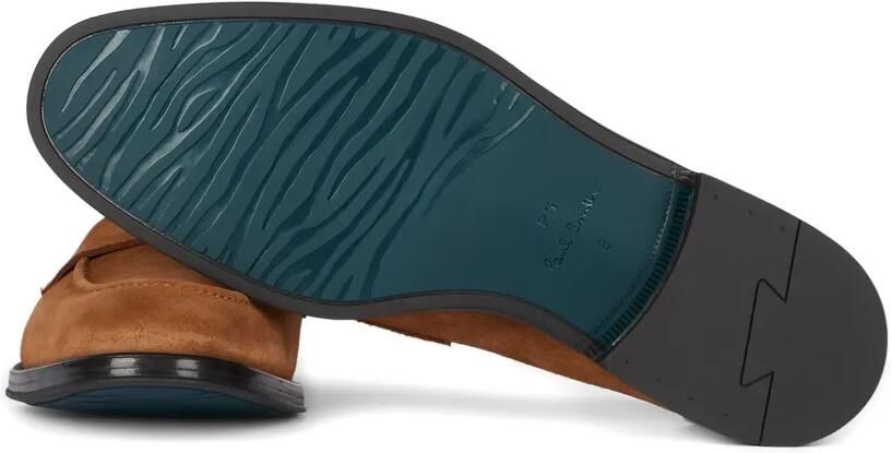 PS Paul Smith Loafers met suède vlakken Bruin - Foto 4