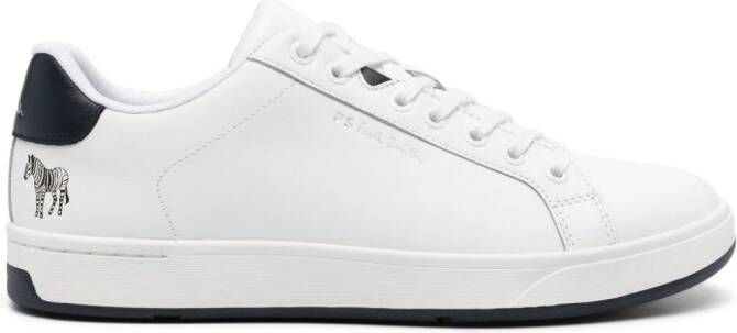 PS Paul Smith Rex leren sneakers Wit