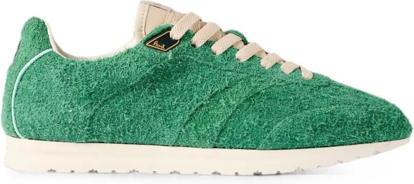 PS Paul Smith Shaggy suède sneakers Groen