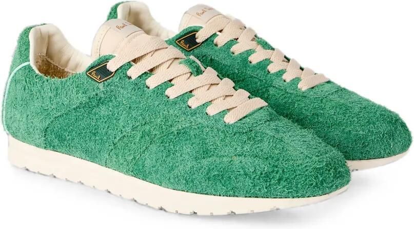 PS Paul Smith Shaggy suède sneakers Groen - Foto 5