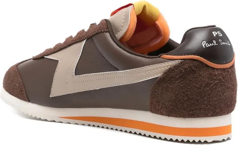 PS Paul Smith Sneakers met logopatch Bruin - Foto 3