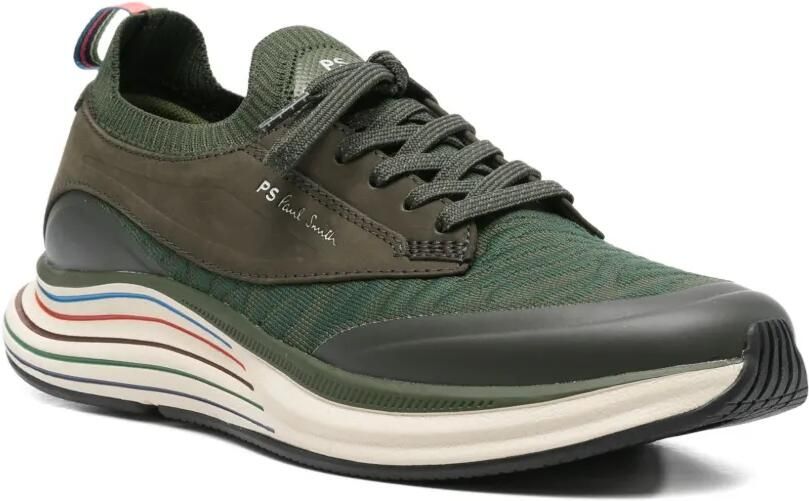 PS Paul Smith Sneakers met logoprint Groen - Foto 2