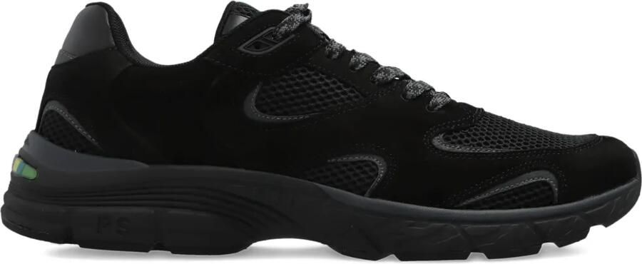 PS Paul Smith Sneakers met mesh vlakken Zwart