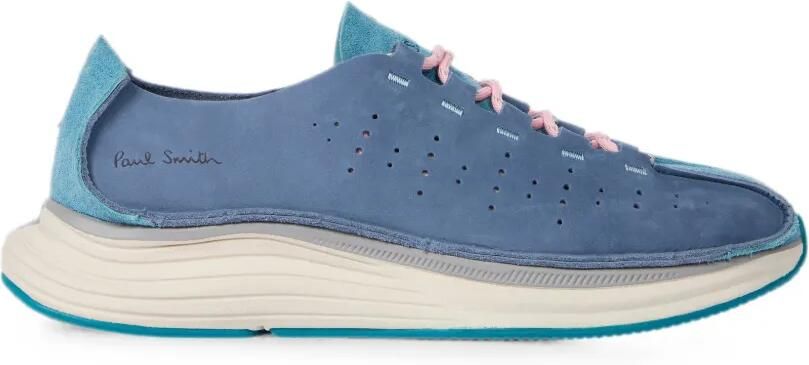 PS Paul Smith Sultan sneakers met geperforeerde details en vlakken Blauw