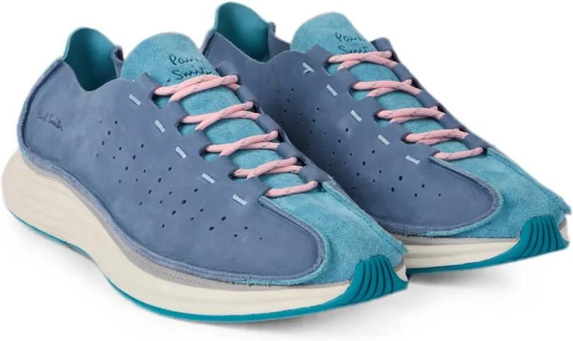 PS Paul Smith Sultan sneakers met geperforeerde details en vlakken Blauw - Foto 4
