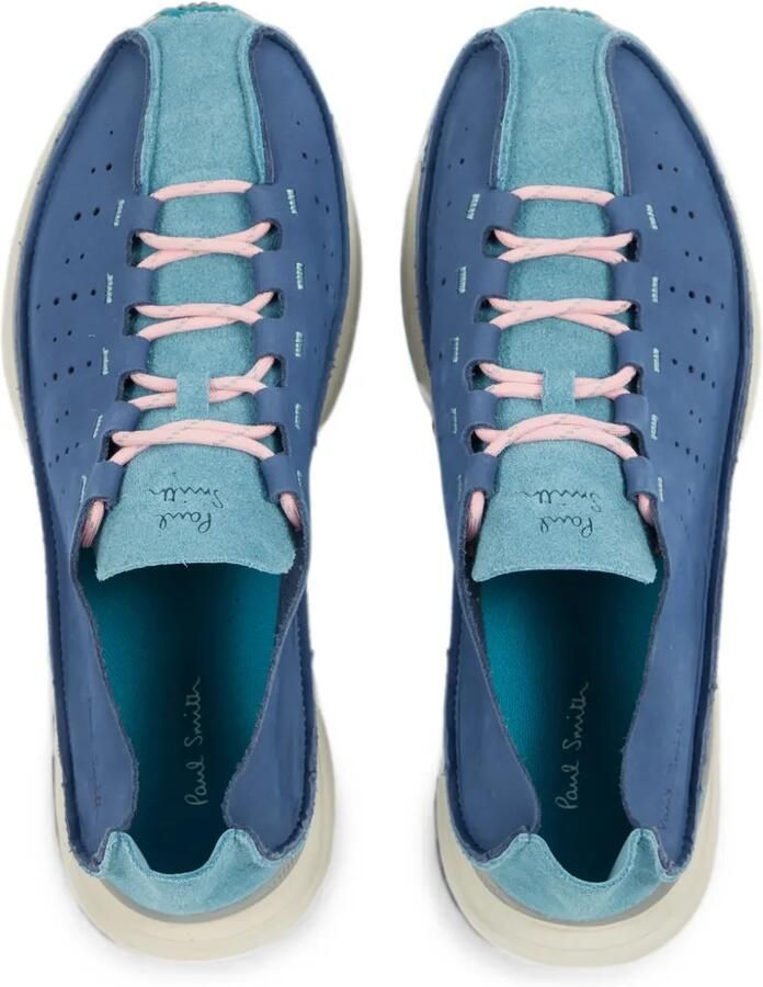 PS Paul Smith Sultan sneakers met geperforeerde details en vlakken Blauw - Foto 2