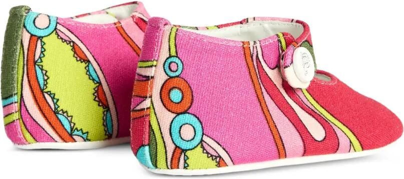 PUCCI Junior Orchidee ballerina's met print Roze - Foto 3