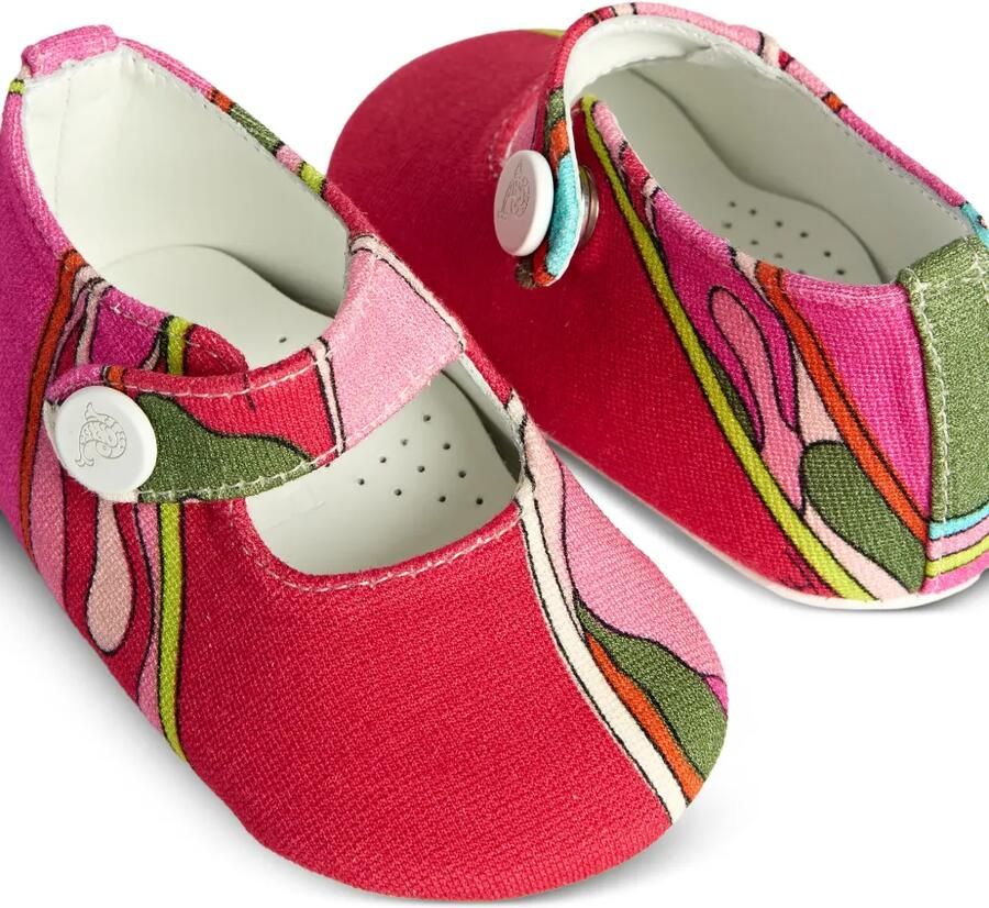 PUCCI Junior Orchidee ballerina's met print Roze - Foto 4