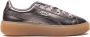 PUMA Basket metallic sneakers Zilver - Thumbnail 1