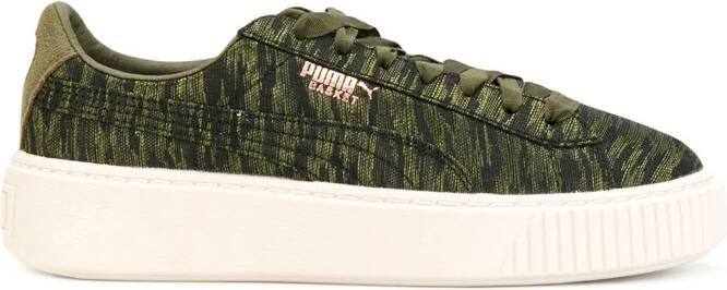 PUMA Basket sneakers Groen