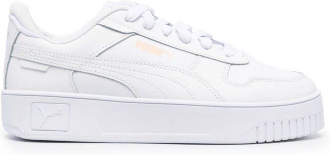 PUMA Carina sneakers met logoprint Wit