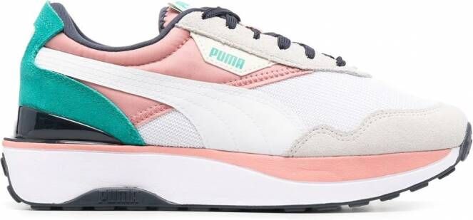 PUMA Cruise Rider sneakers met vlakken Wit