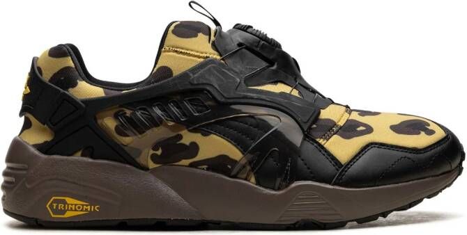 PUMA Disc Blaze "luipaard" sneakers Zwart