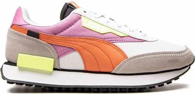 Puma Future Rider Play On Sneakers Dames Grey White Dames Schoenen