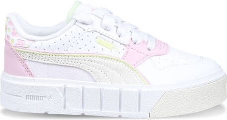 Puma Kids Cali Court leren sneakers Wit