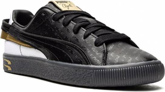 Puma Kids Clyde Speed Tribes sneakers Zwart