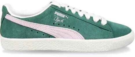 Puma Kids Clyde suède sneakers Groen