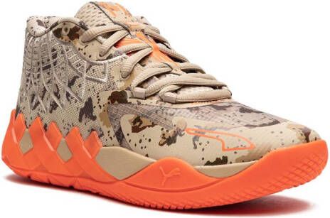 Puma Kids "MB.01 Digital Camo sneakers" Beige