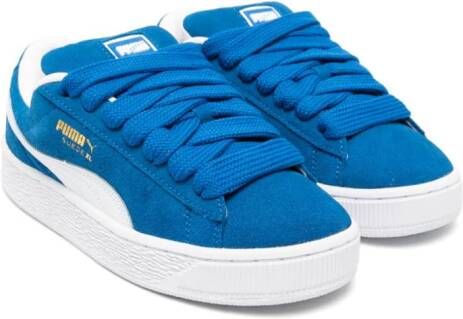 Puma Kids XL suède sneakers Blauw