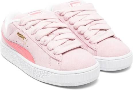 Puma Kids XL suède sneakers Roze