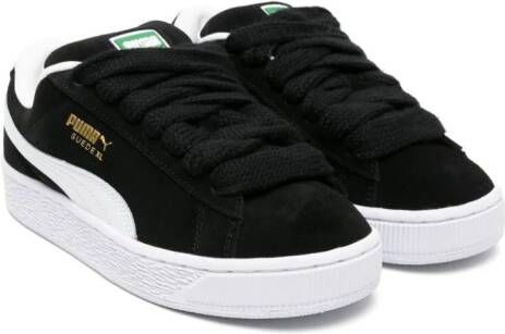 Puma Kids XL suède sneakers Zwart