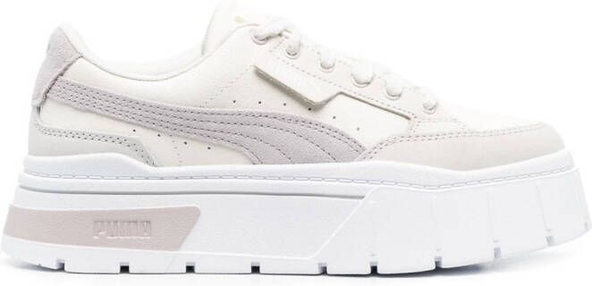 PUMA Sneakers met plateauzool Beige