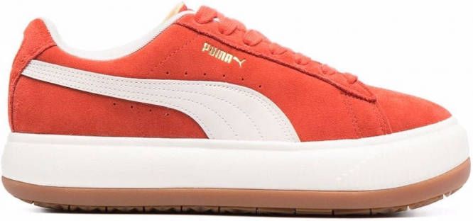 PUMA Mayu Up low top sneakers Oranje - Schoenen.nl