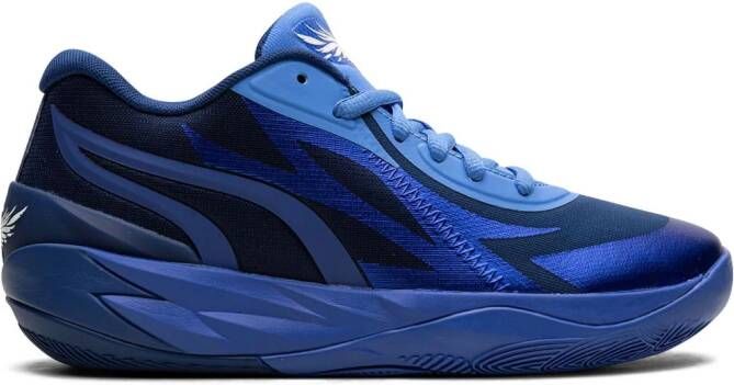 PUMA "MB.02 Lo TB Blazing Blue sneakers" Blauw